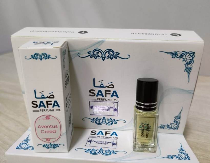 SAFA attar presented in its gift box