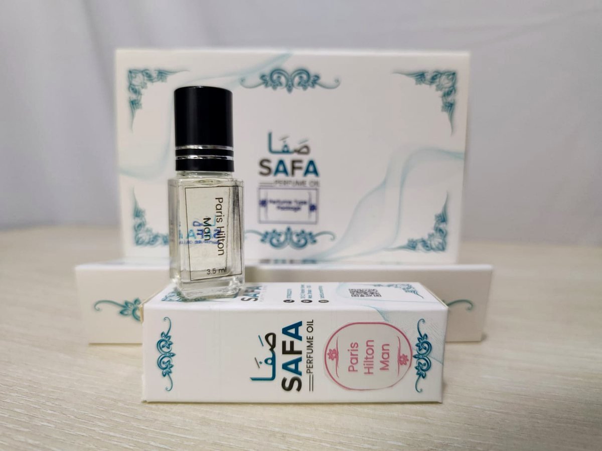 Safa attar in its printed gift box